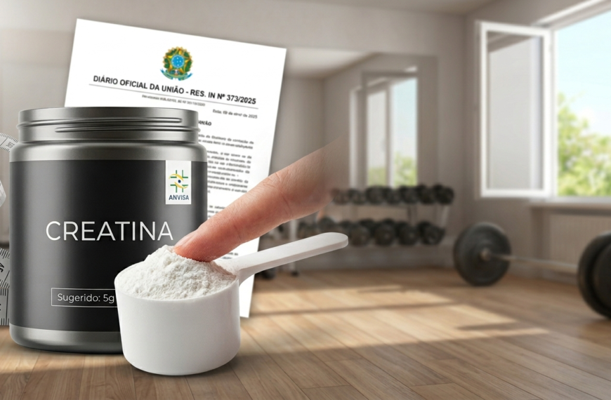 O “Novo” Padrão da Creatina: Anvisa mudou as normas, fique por dentro!